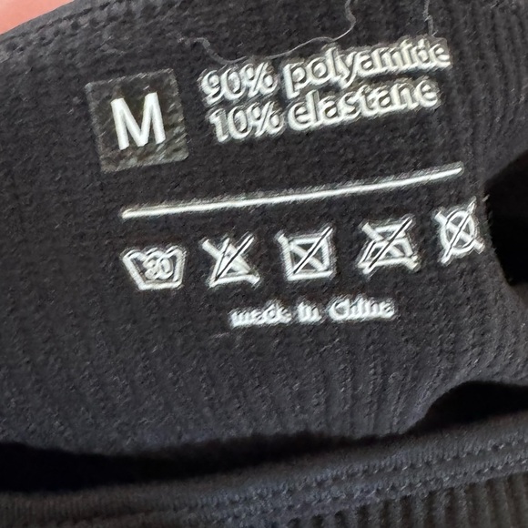 Black Women's Full Length Fitted Ribbed Bodysuit Jumpsuit - Picture 8 of 9